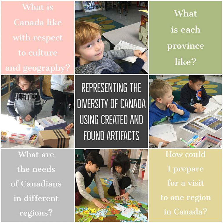 Representing the Diversity of Canada Using Created and Found Artifacts