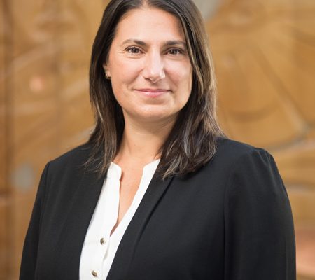 An indoor portrait picture of Director of Instruction Liz Hill